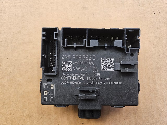 Блок комфорта передней двери 4M0959792D VAG