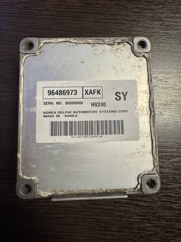 Мозги двигателя 96486973 GM