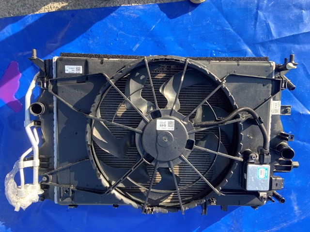 25380G2000 Диффузор радиатора охлаждения, в сборе с мотором и крыльчаткой купить Днепр
