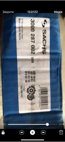 SACHS 3000287002 Комплект сцепления в наличии Львов
