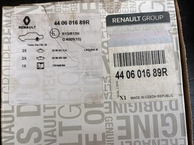 RENAULT 440601689R Задние тормозные колодки в наличии Полтава