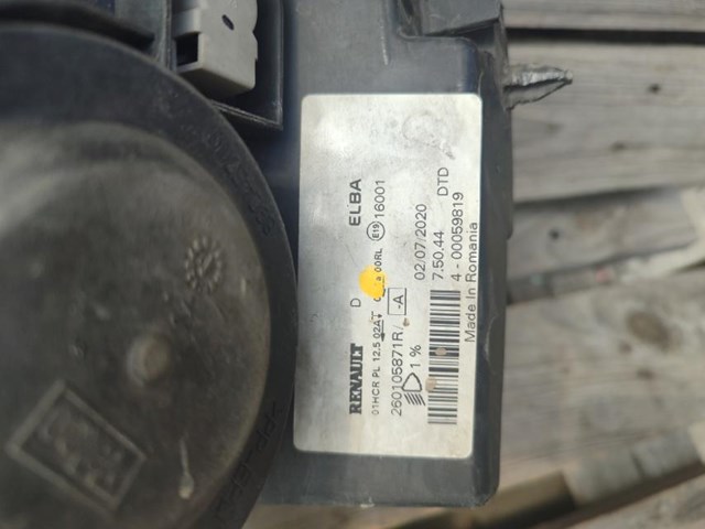 260105871R RENAULT Фара правая купить в Житомир