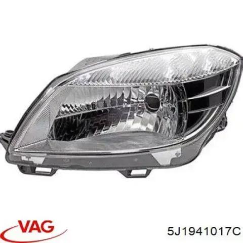 Основная фара в сборе левая 5J1941017C VAG