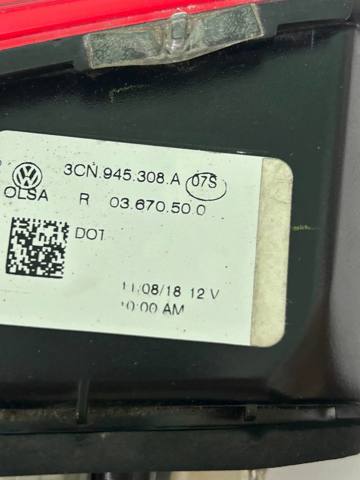 3CN945308A Фонарь задний правый внутренний купить Павлоград