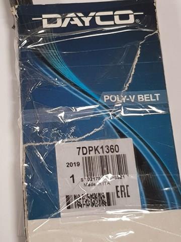 DAYCO 7DPK1360 Ремень генератора в наличии Сумы