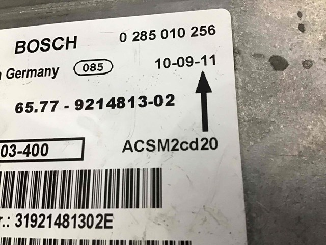 Модуль-процессор управления подушкой безопасности 65779214813 BMW