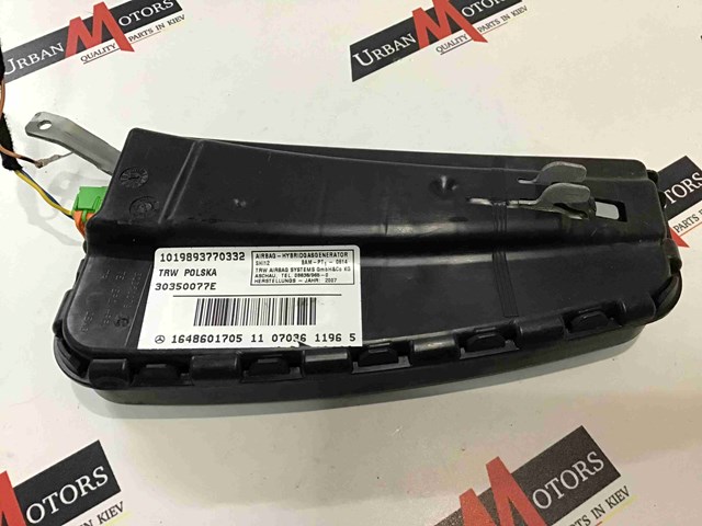 A1648601705 MERCEDES Подушка безопасности (AIRBAG) спинки сиденья левого купить в Сумы