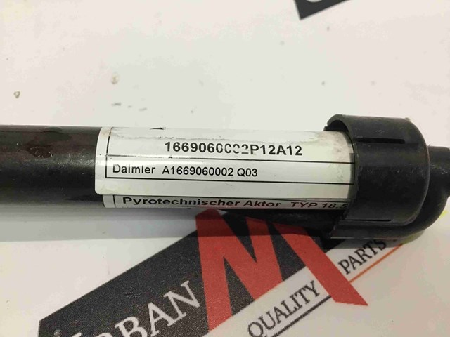 A1669060002 MERCEDES Пиропатрон петли капота купить в Одесса