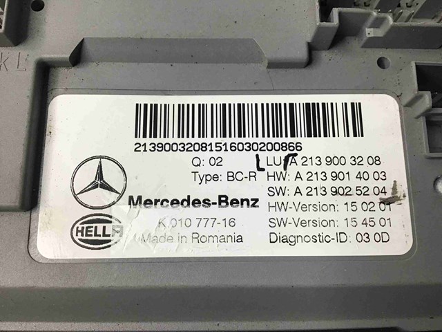 Блок управления сигналами SAM A2139003208 MERCEDES