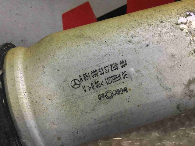 A6510905337 Патрубок воздушный, выход из турбины/компрессора (наддув) купить Украина