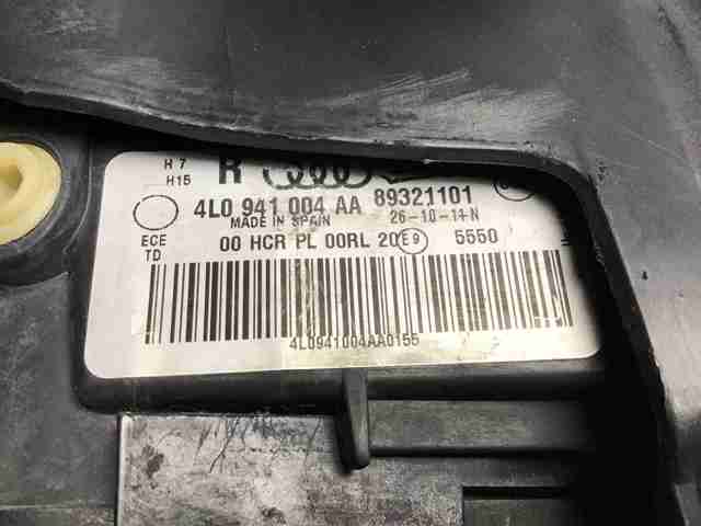 VAG 4L0941004AA Правая фара в наличии Украина