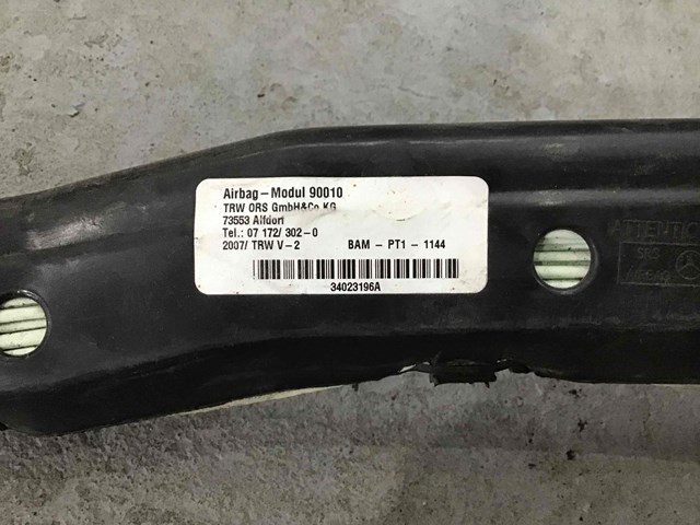 A1648601205 MERCEDES Подушка безопасности (AIRBAG) шторка боковая правая купить в Кривой Рог