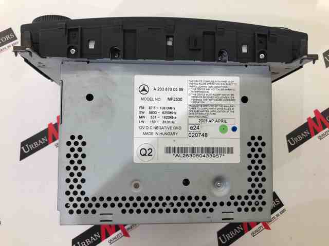 A2038700589 MERCEDES Магнитола (радио AM/FM) купить в Харьков