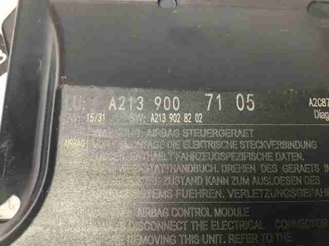 MERCEDES 2139007105 Модуль-процессор управления подушкой безопасности (ЭБУ AIRBAG) в наличии Каменское