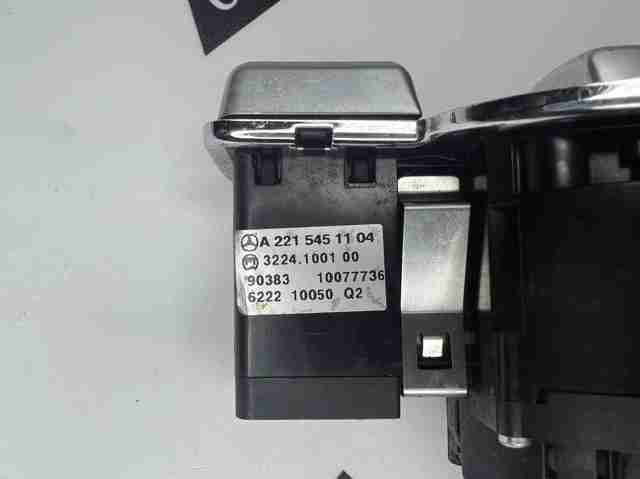 MERCEDES A2215451104 Переключатель света фар на "торпедо" в наличии Павлоград