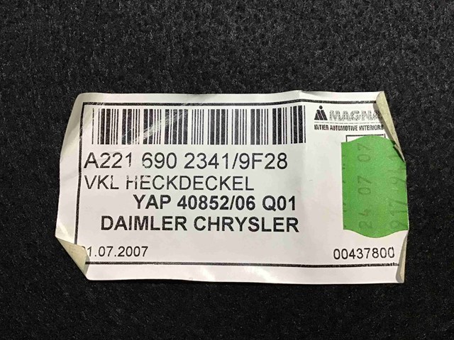 MERCEDES A22169023419F28 в наличии Сумы