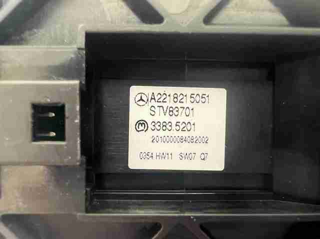 MERCEDES A2218215051 Кнопочный блок управления стеклоподъемником передний левый в наличии Черкассы