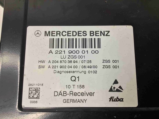 MERCEDES A2219000100 в наличии Чернигов