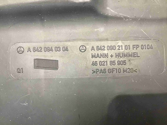 A6420902101 MERCEDES Корпус воздушного фильтра левый купить в Ирпень