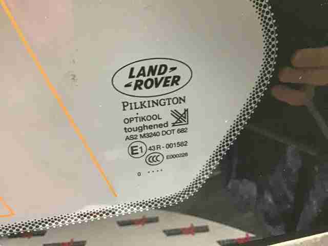 LAND ROVER CPB500772 Стекло кузова (багажного отсека) левое в наличии Николаев