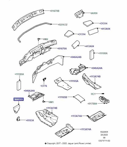 J8A2106B80AA LAND ROVER купить в Ужгород