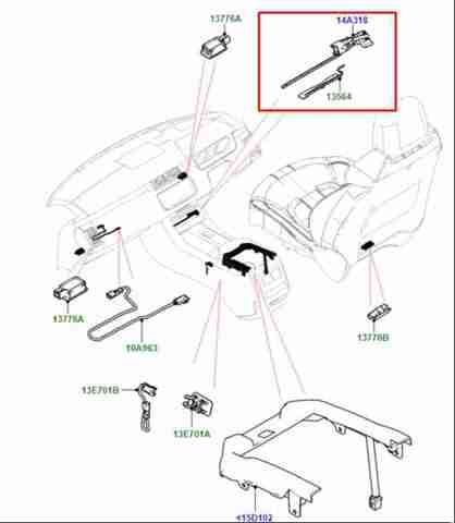 LAND ROVER JK6214D375DB в наличии Одесса
