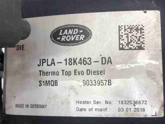 LAND ROVER JPLA18K463DA в наличии Ирпень