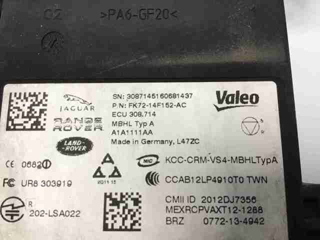 Датчик контроля мертвой зоны, задний LR061039 LAND ROVER