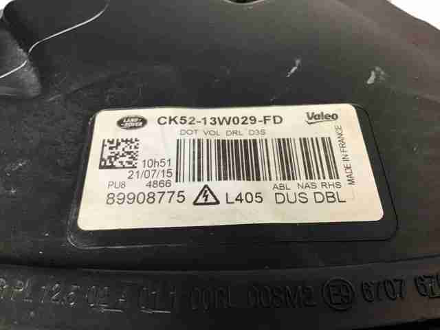 LAND ROVER LR067206 Фара правая в наличии Ужгород