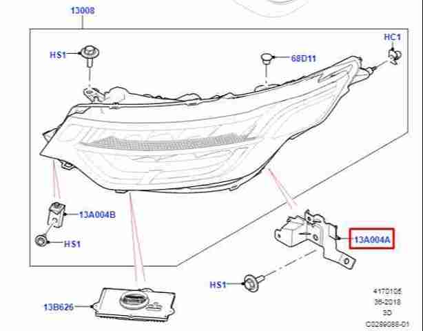 LR086096 LAND ROVER купить в Харьков