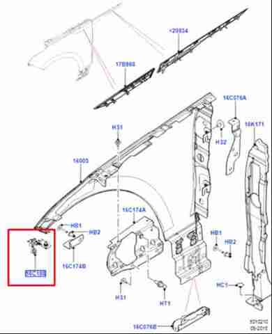 LR091701 LAND ROVER купить в Запорожье