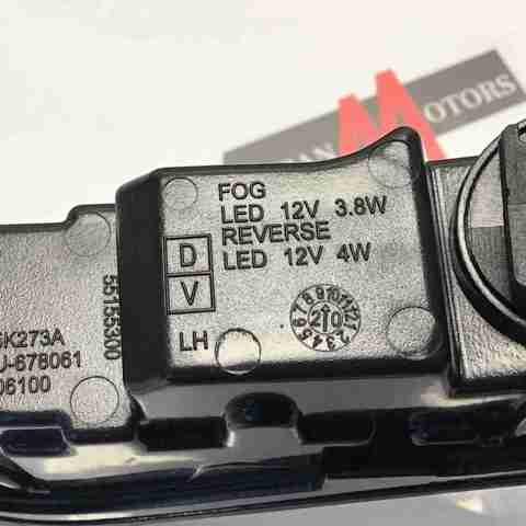 Противотуманнка задняя, левая LR166614 LAND ROVER