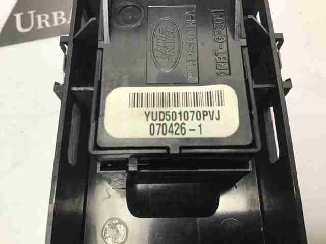 YUD501070PVJ LAND ROVER Кнопка включения мотора стеклоподъемника передняя правая купить в Киев