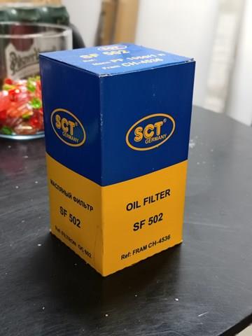 SF502 SCT Фильтр масляный купить в Черкассы