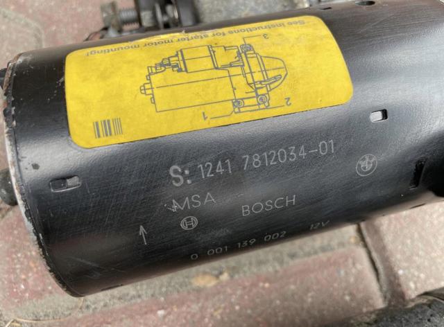 7812034 BMW Стартер купить в Сумы