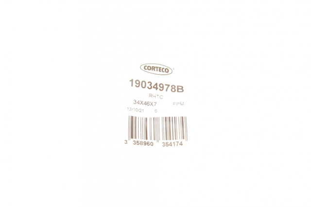 CORTECO 19034978B Сальник коленвала в наличии Черкассы
