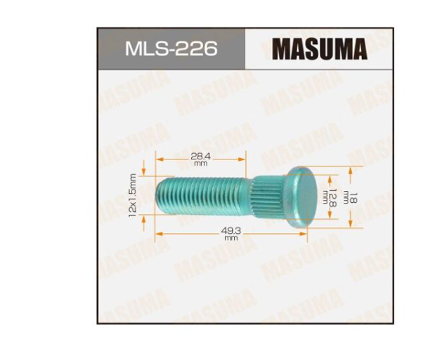 Болт ступицы MLS226 MASUMA