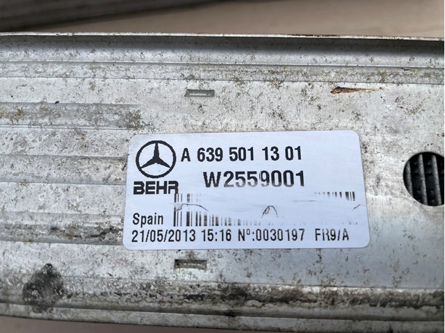 6395011301 MERCEDES Радиатор интеркуллера купить в Ровно