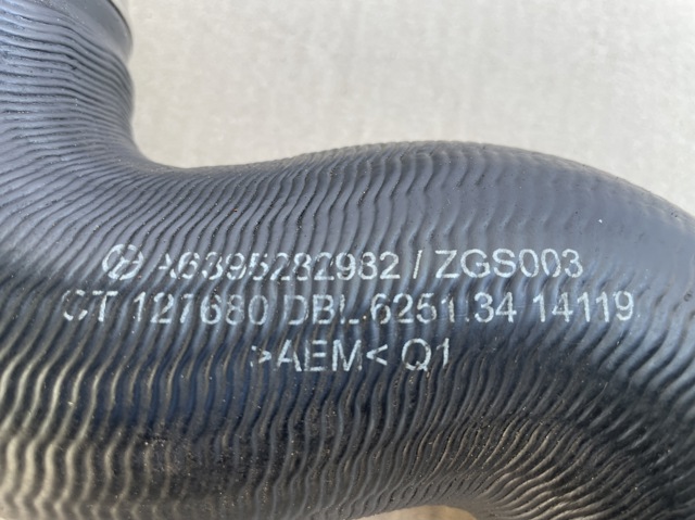 6395282982 MERCEDES Патрубок интеркулера купить в Днепр