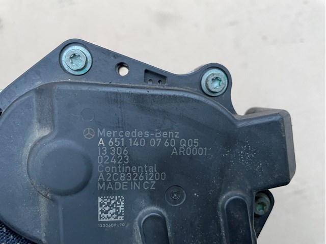 MERCEDES 6511400760 Клапан ЕГР в наличии Каменское