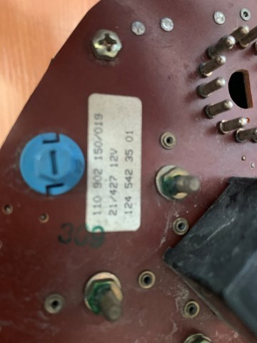 Щиток приборов 1245423501 MERCEDES