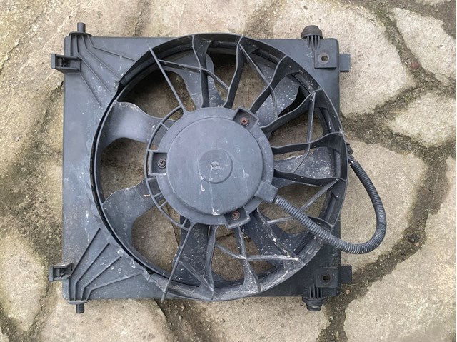 Диффузор радиатора кондиционера, в сборе с крыльчаткой и мотором 6007352-00-B