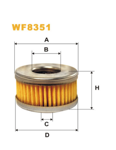 WF8351 WIX Топливный фильтр купить в Черновцы