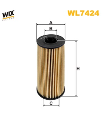 WL7424 WIX Масляный фильтр купить в Тернополь