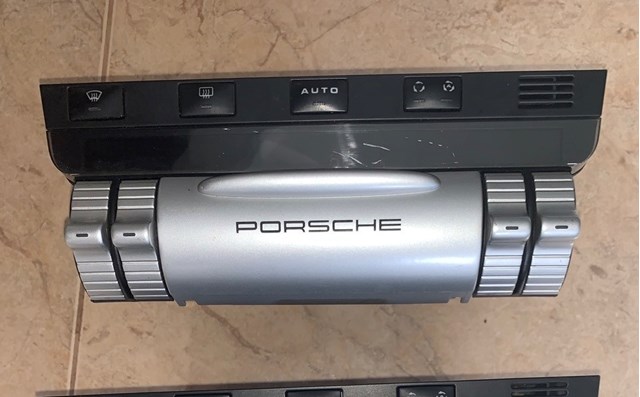 Блок управления печкой Porsche Cayenne