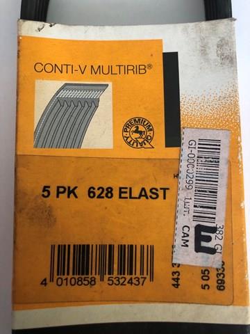 CONTINENTAL 5PK628ELAST Ремень генератора в наличии Киев