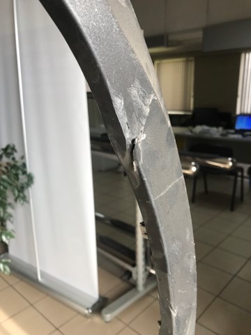 98257367XT PEUGEOT Расширитель (накладка) арки заднего крыла левый купить в Харьков