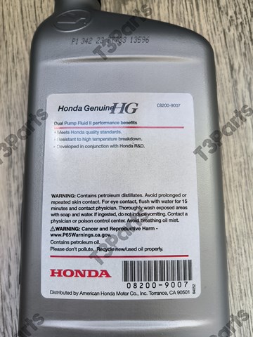 HONDA 082009007 Масло трансмиссии в наличии Черновцы