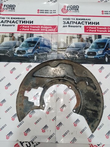 Защита тормозного диска, переднего, левого BK212K005BC FORD