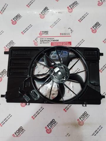 BK218C607BB FORD Диффузор радиатора охлаждения, в сборе с мотором и крыльчаткой купить в Харьков